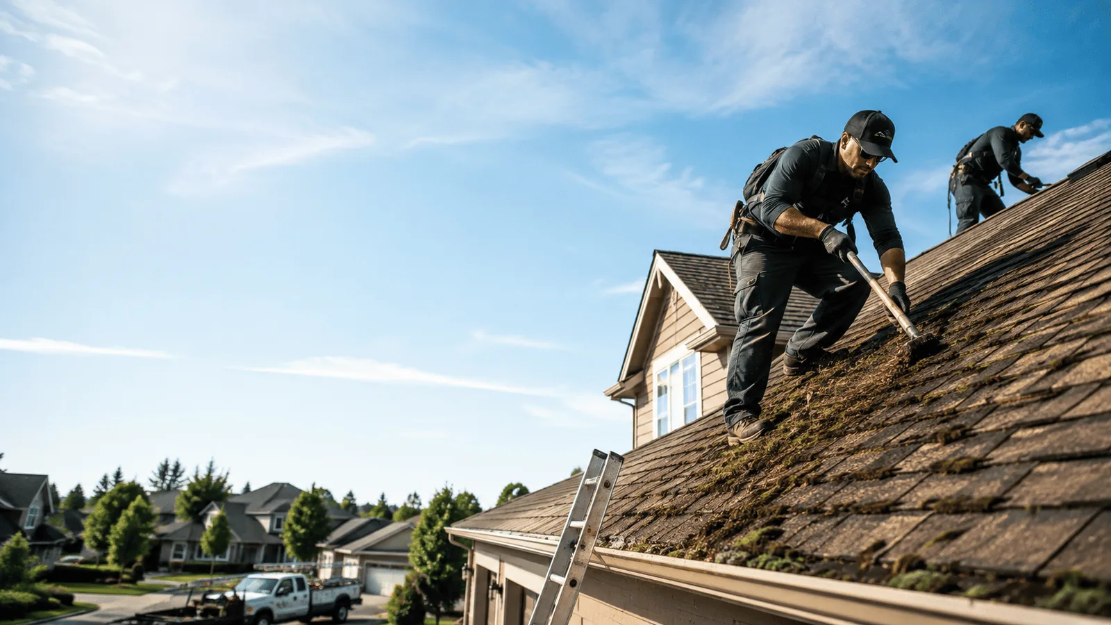 Roof Moss Removal in Merry Hill, NC near me